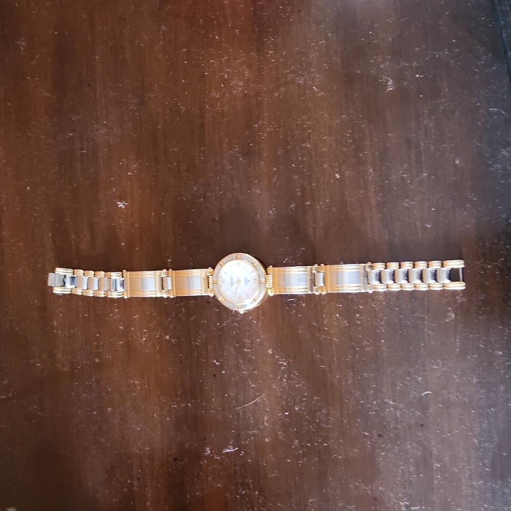 Croton 2 tone women watch bracelet
